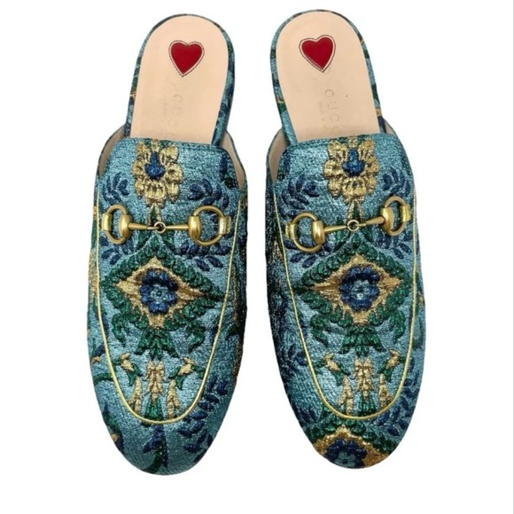 Gucci Princeton Mules - 37.5 lightly used - great condition! - Picture 1 of 7